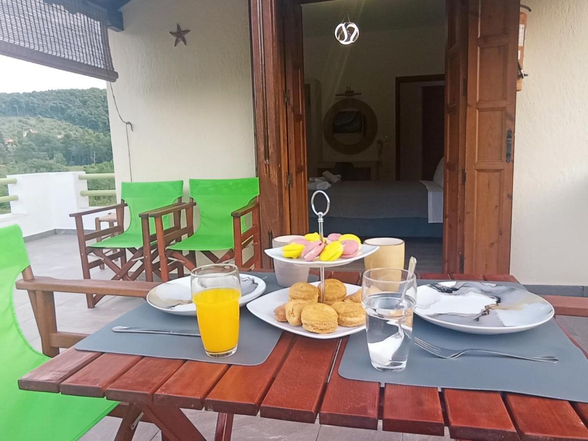 Villa Sandra Panormos  Bagian luar foto
