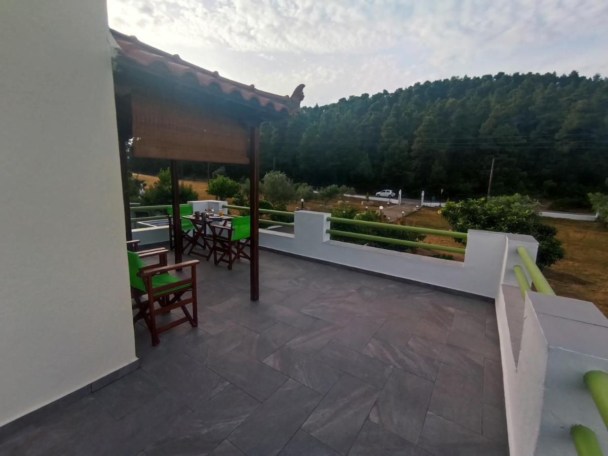Villa Sandra Panormos  Bagian luar foto