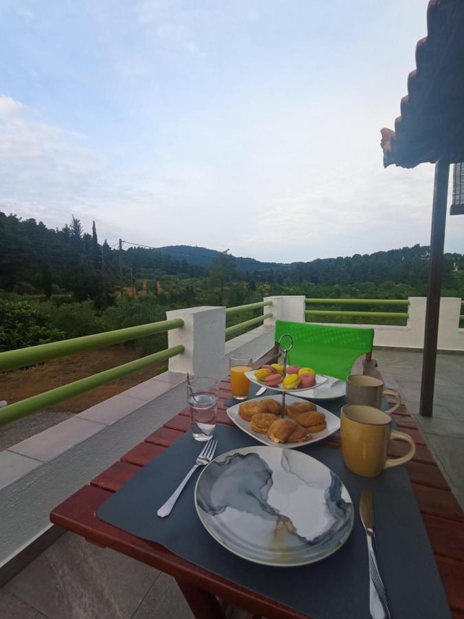 Villa Sandra Panormos  Bagian luar foto