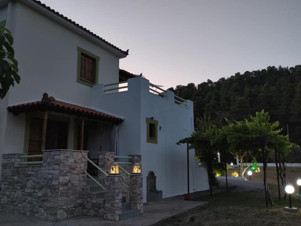 Villa Sandra Panormos  Bagian luar foto