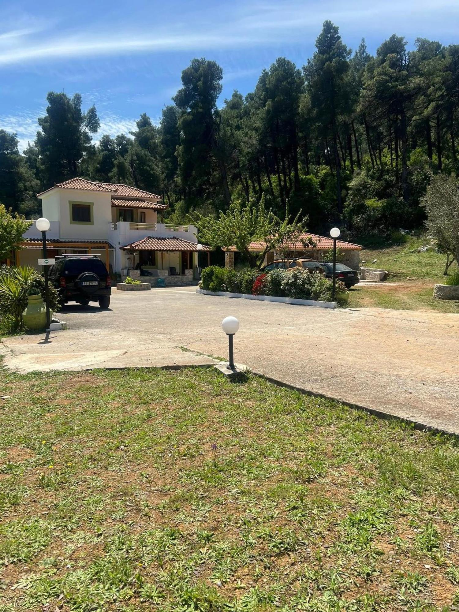 Villa Sandra Panormos  Bagian luar foto